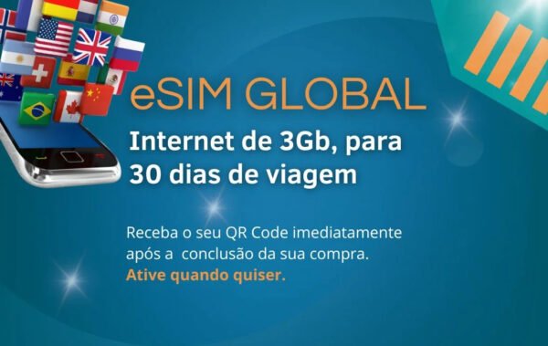 eSIM-Global-Internet-de-3Gb de viagem