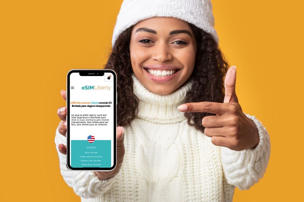 eSIM Liberty conexão 5G na Sardenha