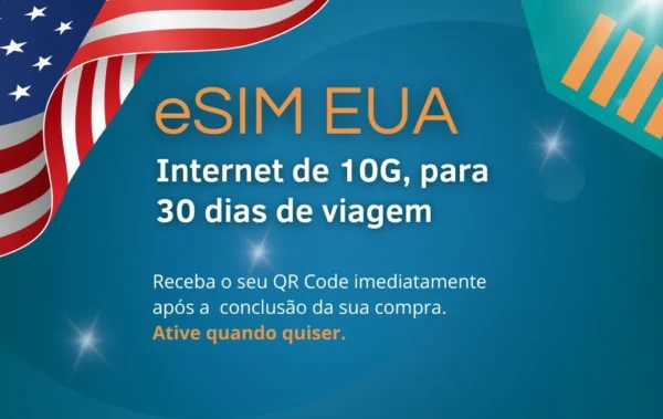 eSIM EUA 10 GB