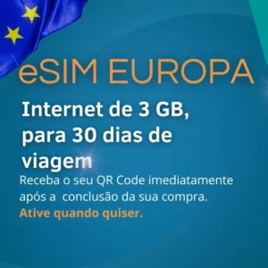 eSIM Europa 3 GB